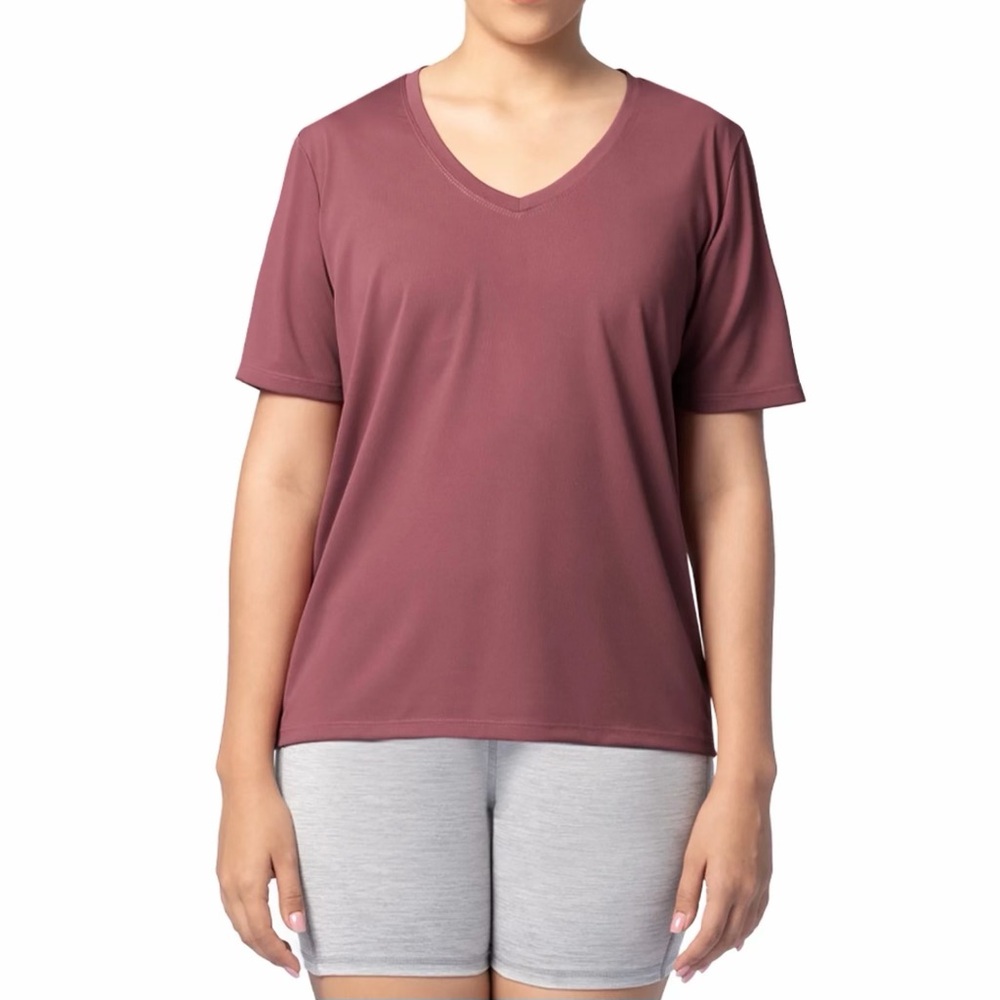 NWT - Active Texture Knit V-Neck Tee - 3 Shirts. - Picture 12 of 15